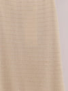 SWAYING 25 Early Autumn Double-layered patchwork skirt SW-SW25PF3B05C1-MB Beige